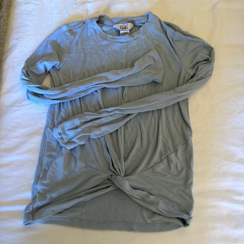Athleta Girl light Blue shirt